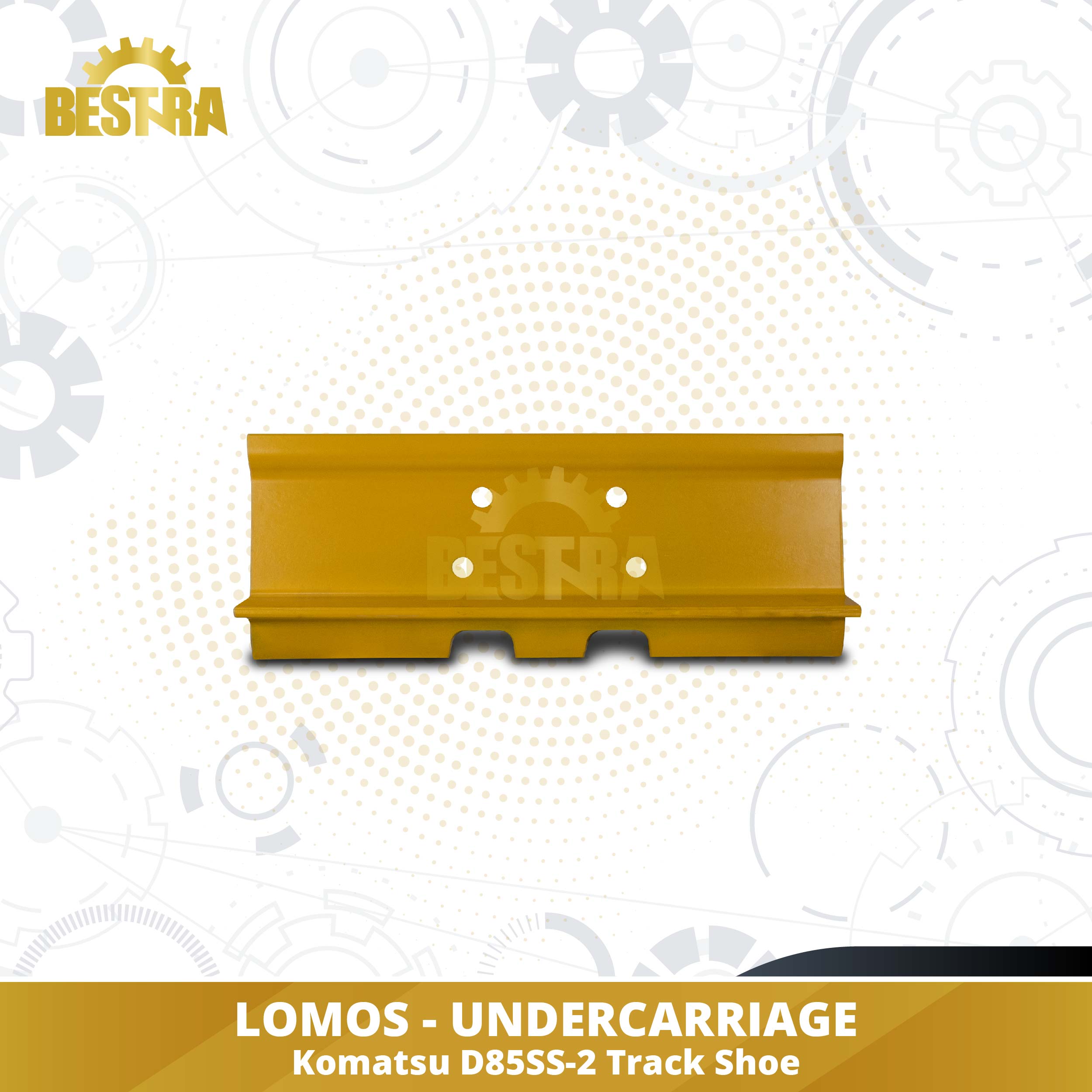 LOMOS Undercarriage Komatsu D85SS-2 Track Shoe Image 2