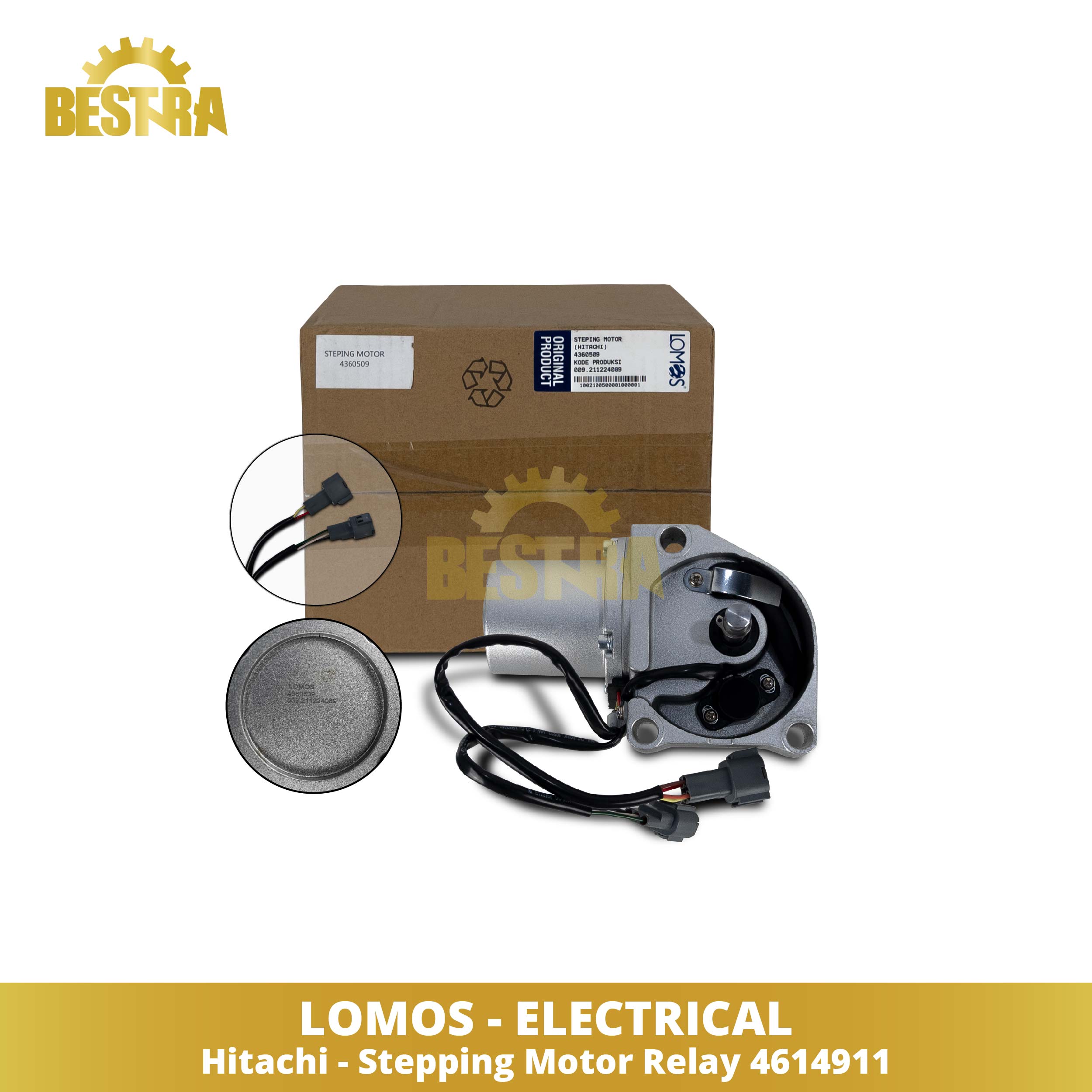 LOMOS Stepping Motor Relay/Motor Gas 4614911/4360509 Image 2