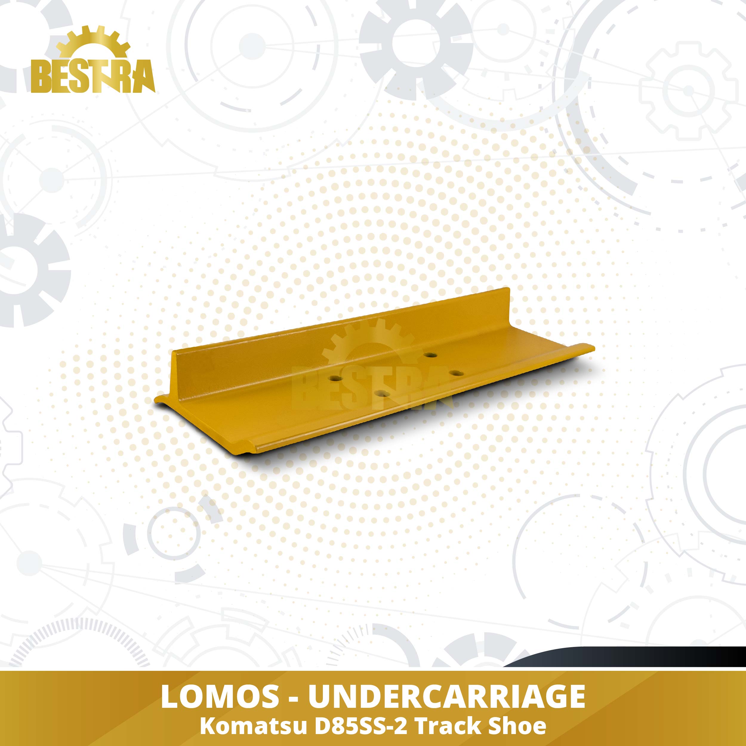 LOMOS Undercarriage Komatsu D85SS-2 Track Shoe Image 1