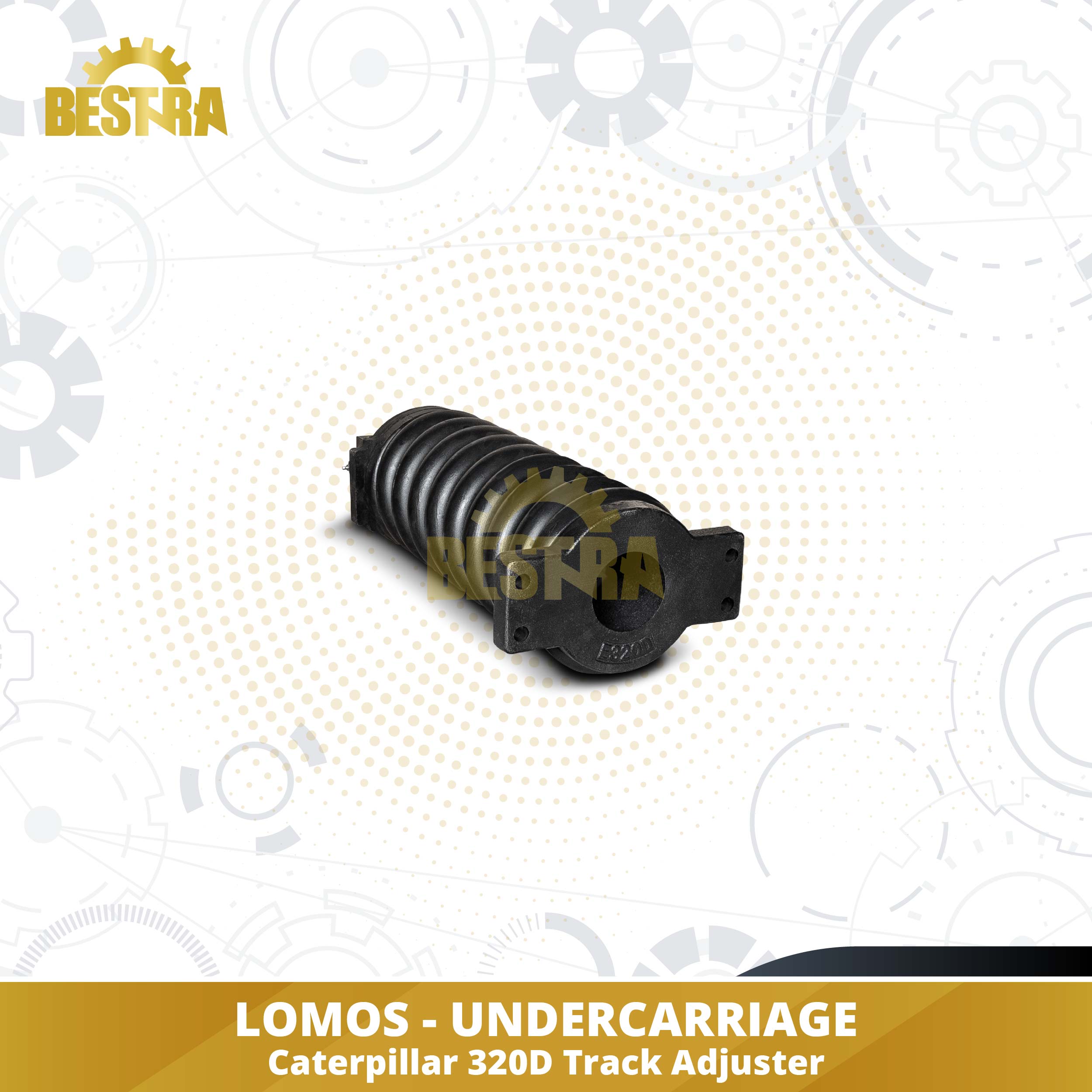 LOMOS Undercarriage Caterpillar 320D Track Adjuster Image 1