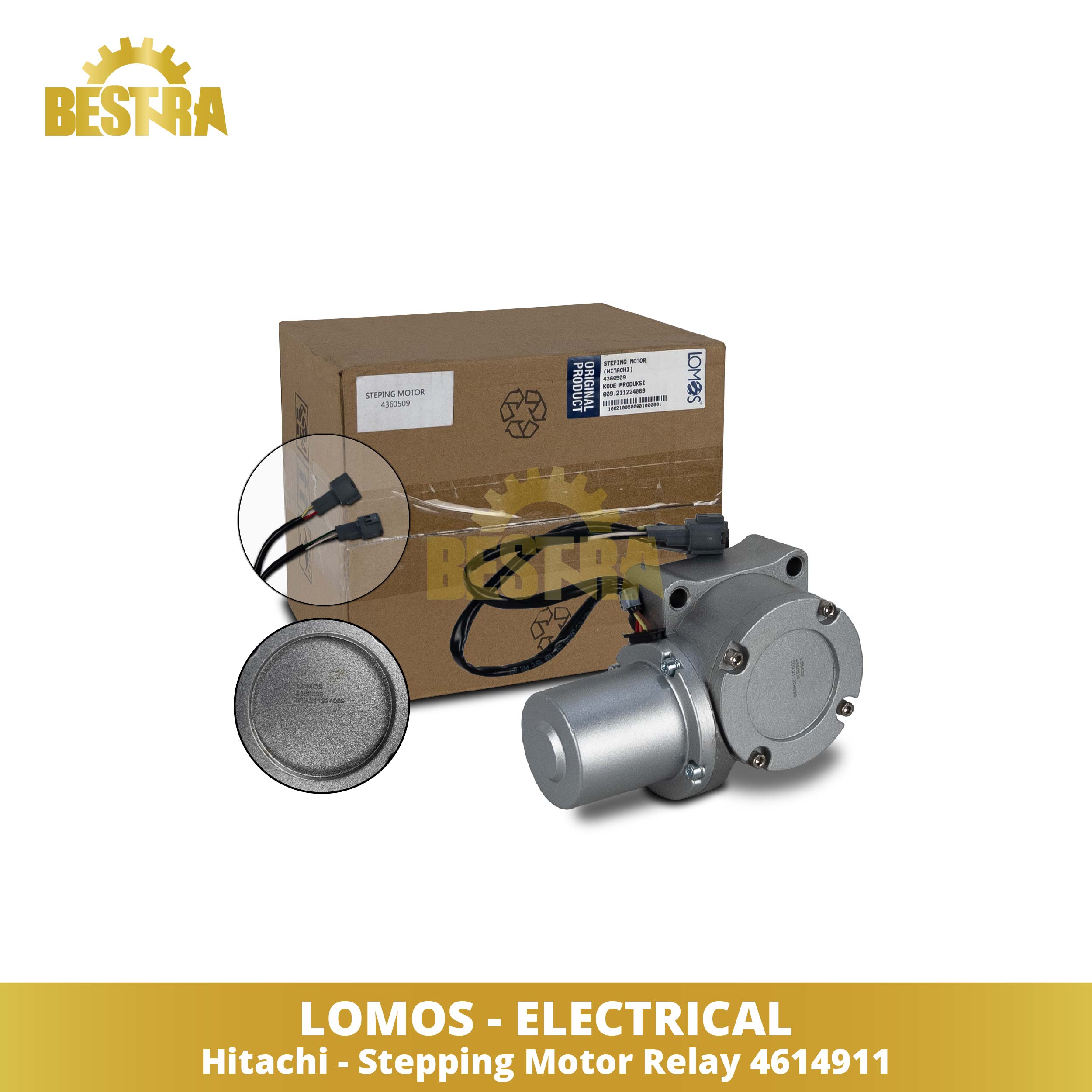 LOMOS Stepping Motor Relay/Motor Gas 4614911/4360509 Image 1